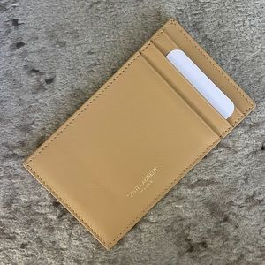 BRAND NEW NEVER USED SAINT LAURENT CARD HOLDER ysl